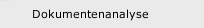 Dokumentenanalyse